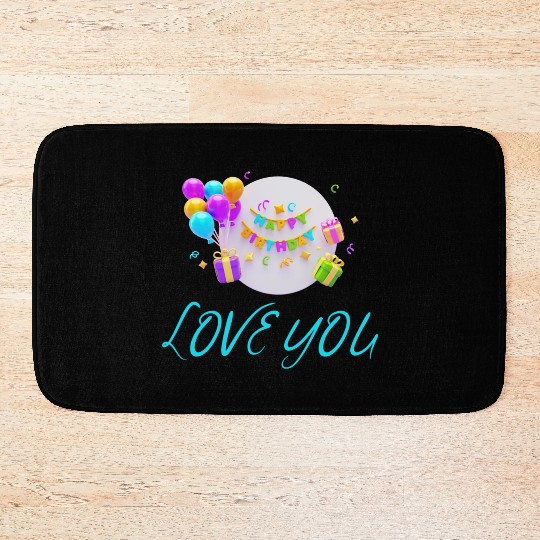 FAMILY - LOVE YOU Bath Mats