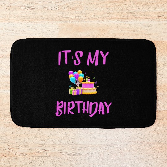 Its my Birthday Bath Mats
