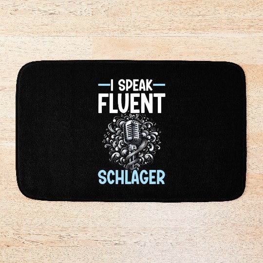 German Schlager Singer Germany Music Lover Bath Mats