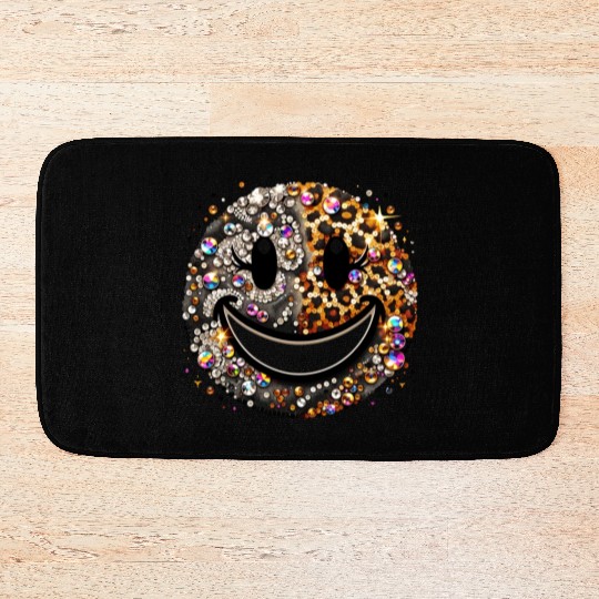 Smiling Bling Graphic Bath Mats