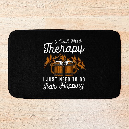 Partying Beer Celebration Bath Mats