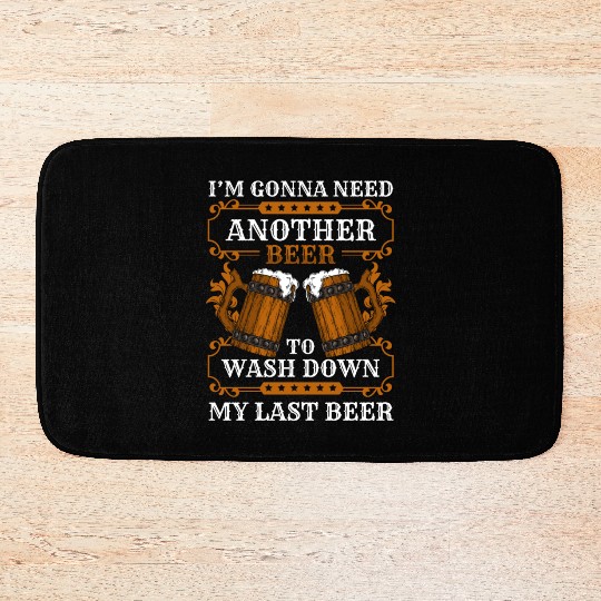 Partying Alcohol Drunk Celebration Bath Mats