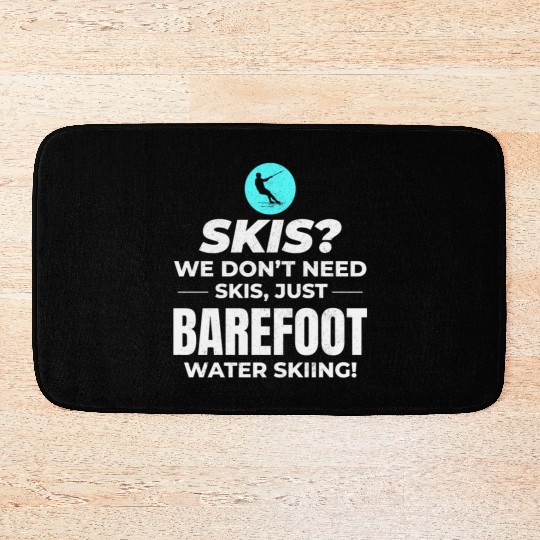Barefoot Water Skiing Extreme Sports Barefooting Bath Mats
