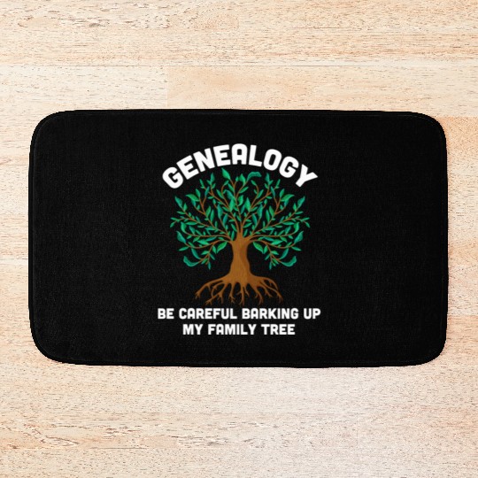Family Genealogist Ancestry Lineage Genealogy Bath Mats