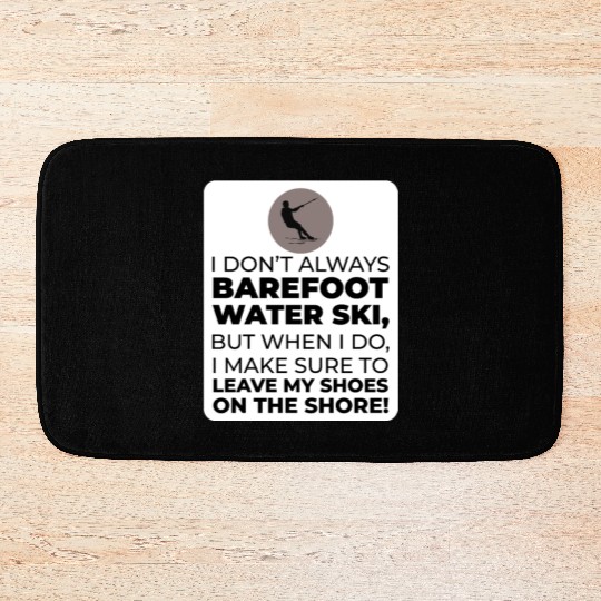Barefoot Water Skiing Extreme Sports Barefooting Bath Mats