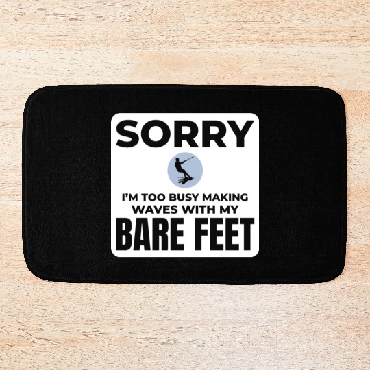 Barefoot Water Skiing Extreme Sports Barefooting Bath Mats