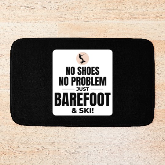 Barefoot Water Skiing Extreme Sports Barefooting Bath Mats