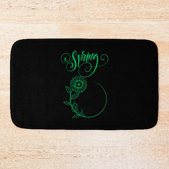 Flower Pocket gift flowers Bath Mats