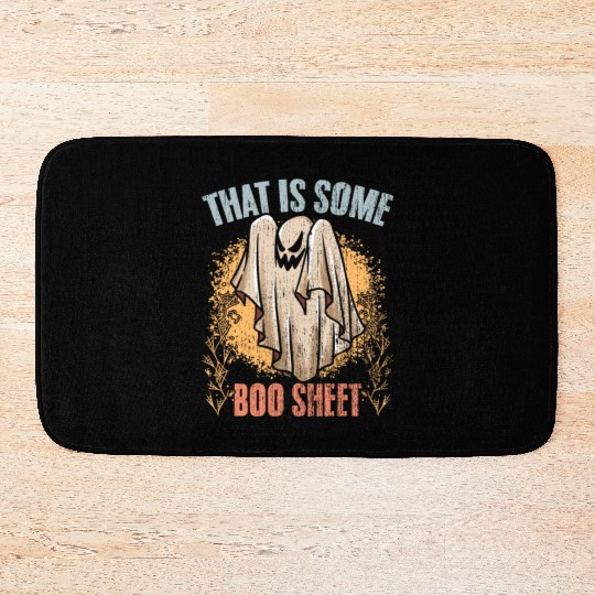 That Is Some Boo Sheet Retro Ghost Hunting Bath Mats