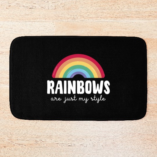 LGBTQ Rainbow Pride Month Bath Mats