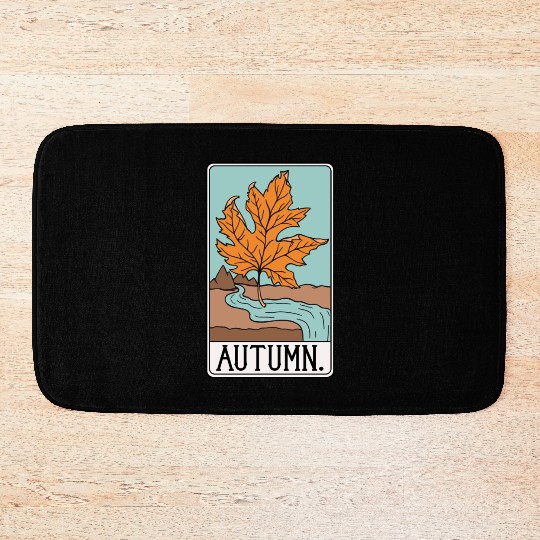 The Autumn - Tarot Card Bath Mats