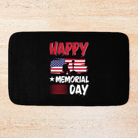 Memorial day Bath Mats