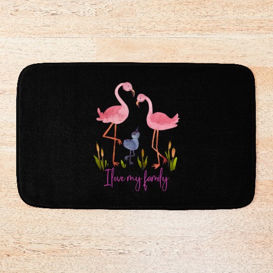 I LOVE MY FAMILY PRINTABLE Bath Mats