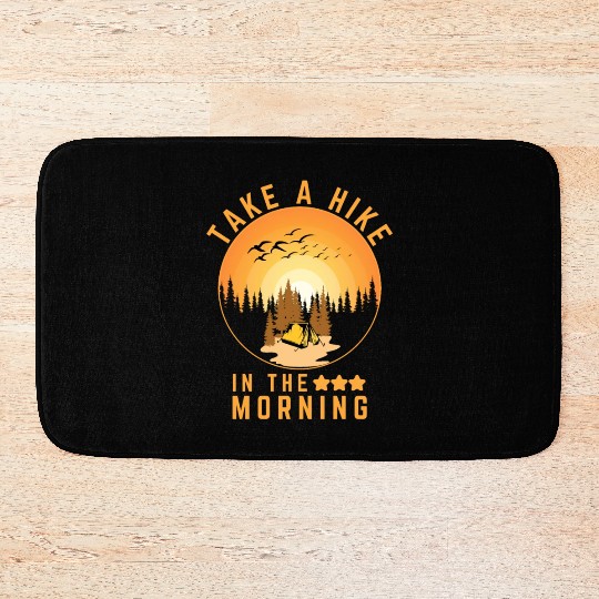 Take A Hike Outdoor Hiking Nature Bath Mats