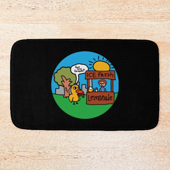 Lemonade Duck Bath Mats