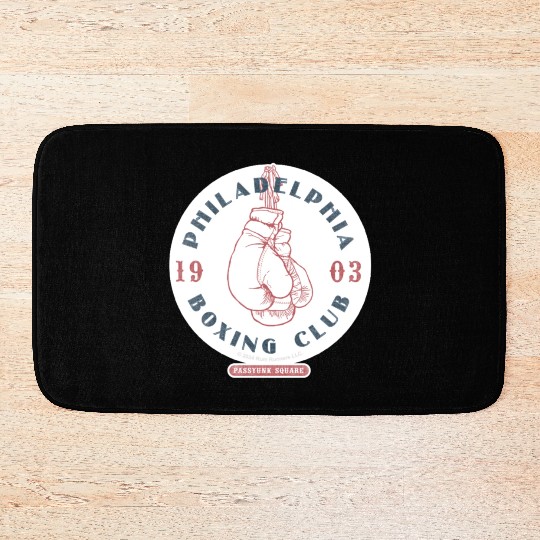 Philadelphia Boxing Club 1903 Sticker Bath Mats