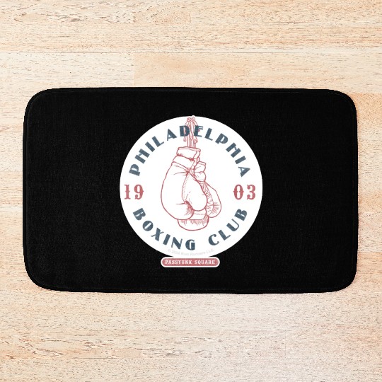 Philadelphia Boxing Club 1903 Sticker Bath Mats