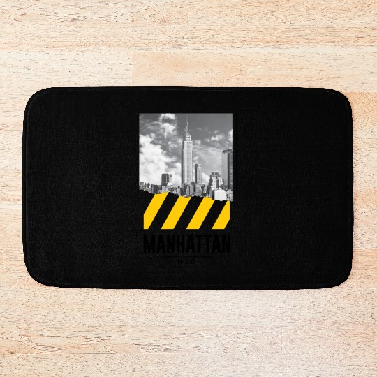 Manhattan NYC Bath Mats