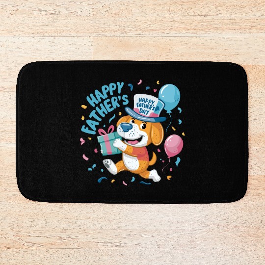 Pawsitively Pawesome: Dog Dad Father's Day Bath Mats