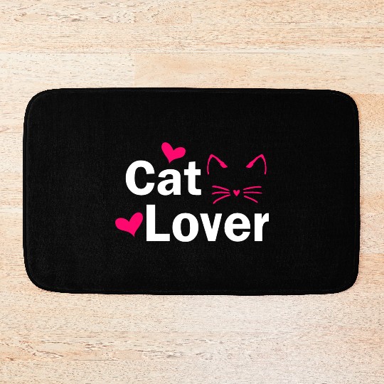 Cat Lover Bath Mats