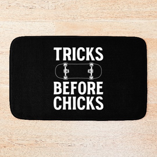 Skateboarding Skateboarder Skateboarder Bath Mats