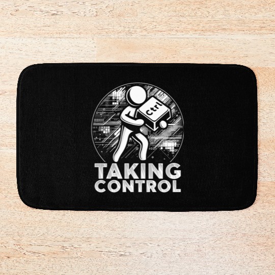 Robotics Engineer Taking Control Bath Mats