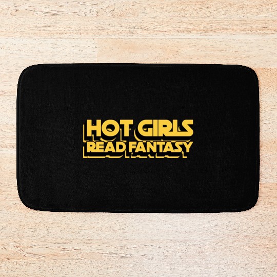 Hot Girls Read Fantasy Bath Mats