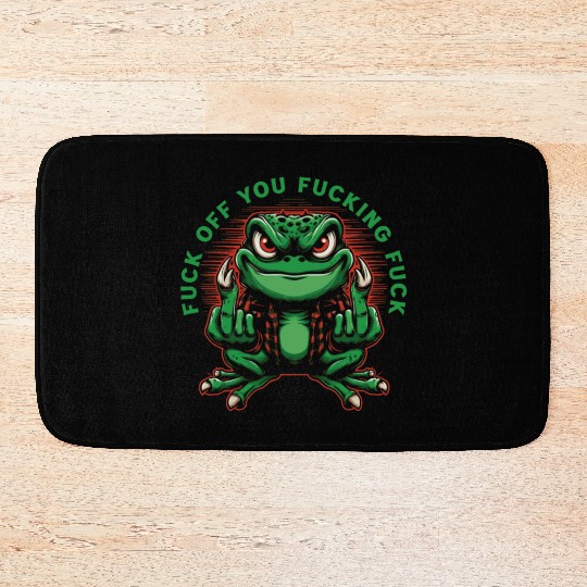 Fuck Off You Fucking Fuck Bath Mats