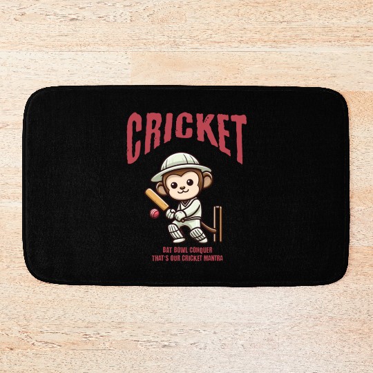 Cricket Monkey Bath Mats