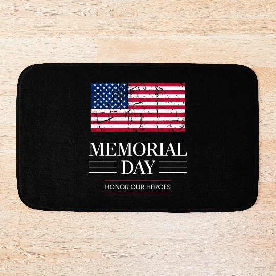 Memorial Day Bath Mats