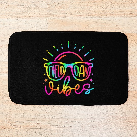 Field Day Vibes Teacher Kids Field Day 2024 Bath Mats