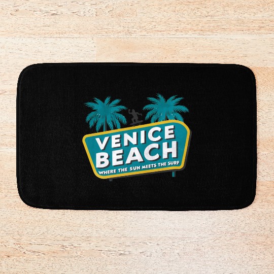 Venice Beach Bath Mats