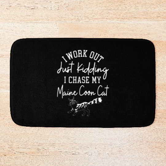 Maine Cat Apparel Best Cats Lover Design Bath Mats