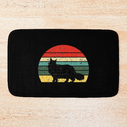 Cat Lover Gifts Maine Cat Bath Mats