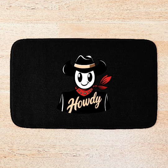 Howdy Bath Mats - Classic Fit, Short Sleeve