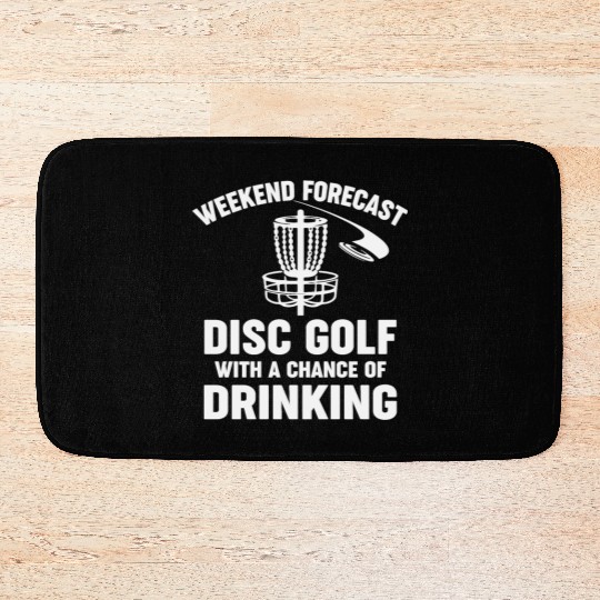 Disc Golf | Weekend Forecast Bath Mats