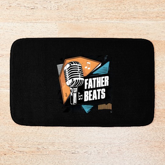 Father beats old school vybz and finish for father Bath Mats