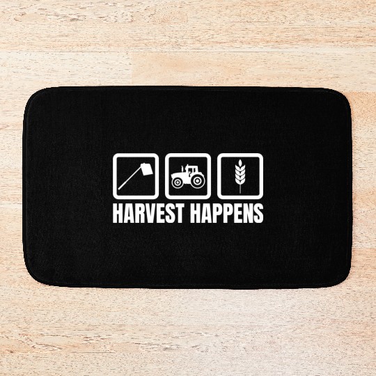Harvest Happens Bath Mats