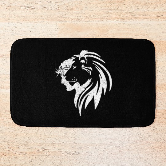 Lion Of Judah Jesus Christian Faith Gift Bath Mats