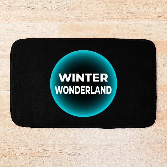 Winter Wonderland Bath Mats