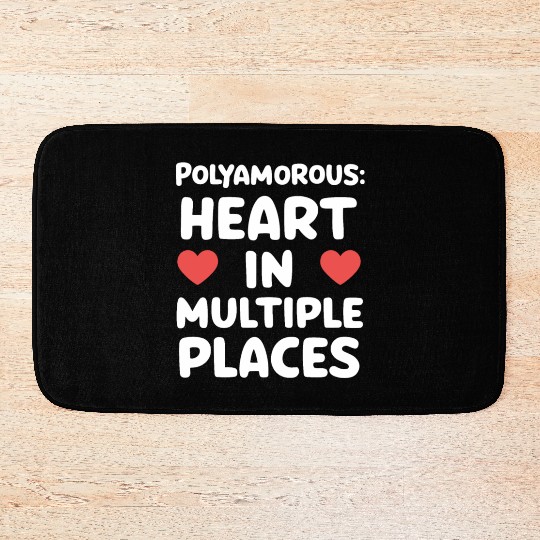 Polyamorous community Polyamorous Parenting Loving Bath Mats