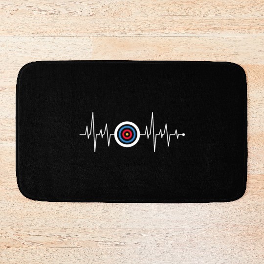 Archery Precision Design - Bow and Arrow Target Ar Bath Mats