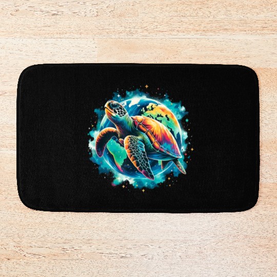 Earth Day Restore Sea Turtle Bath Mats