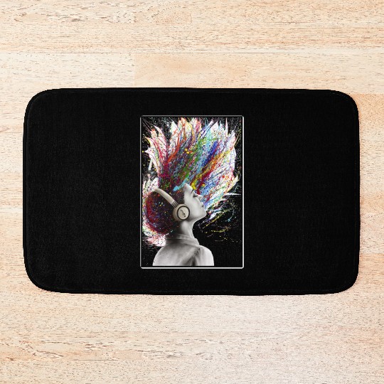 Creative Beats Bath Mats
