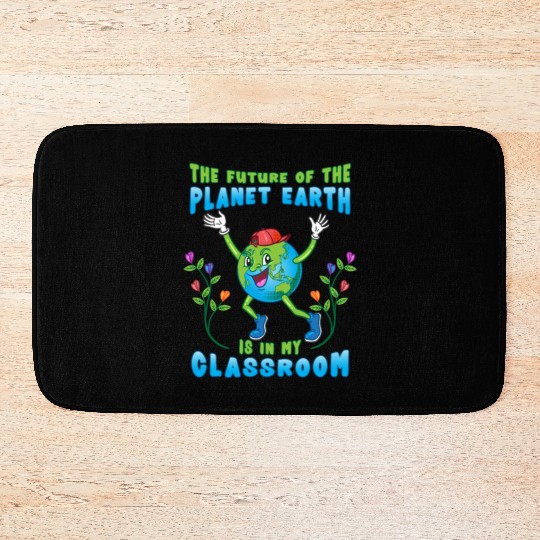 The Future of Planet Earth Teacher Bath Mats