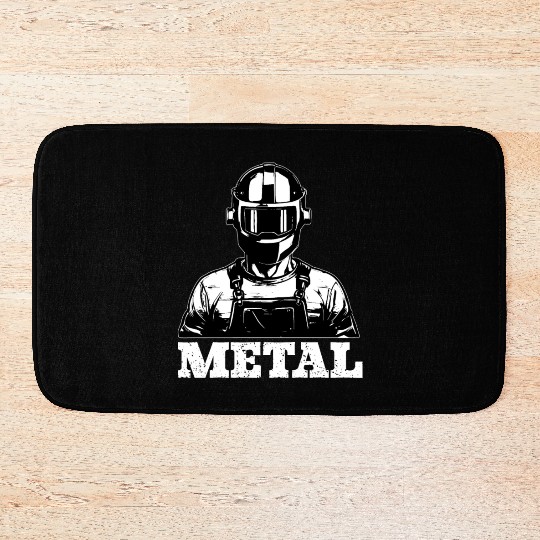 Western Welder Themed Gift Bath Mats