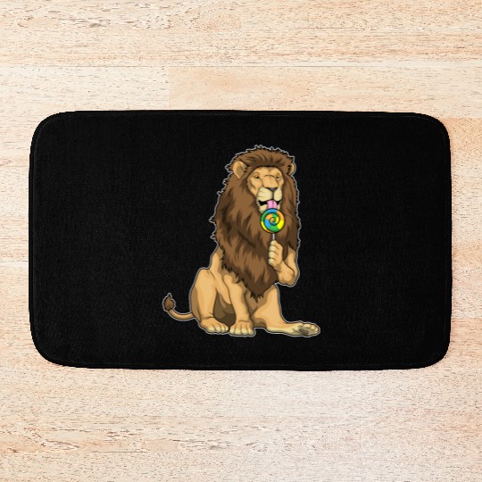 Lion Lollipop Bath Mats