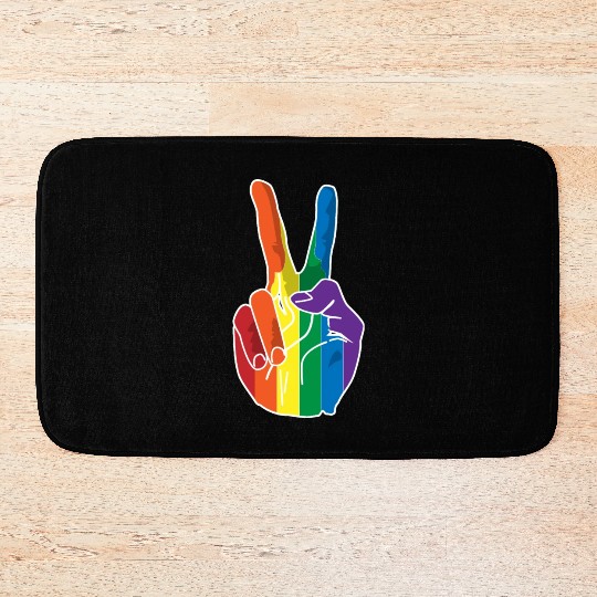 love is love Bath Mats