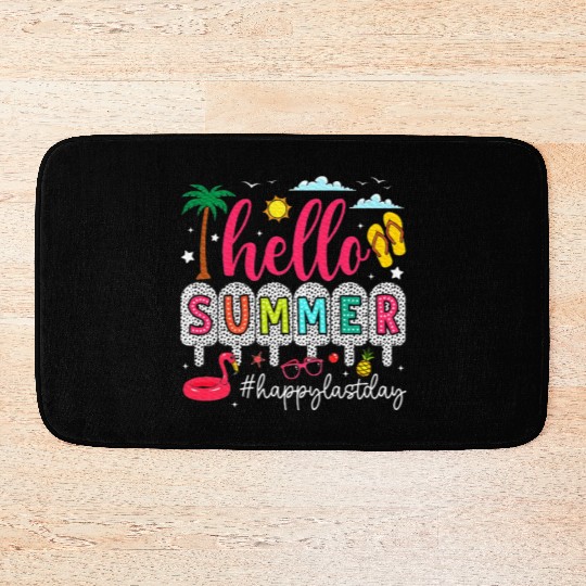 Happy Last Day of School Teacher Bath Mats