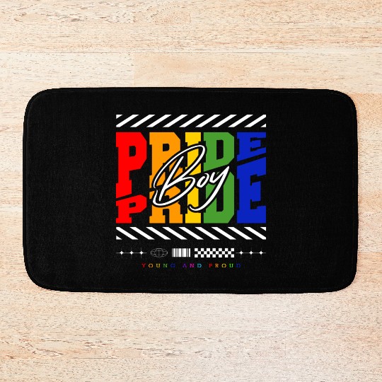 Love Is Love Pride Colors Of Rainbow Equality fun Bath Mats